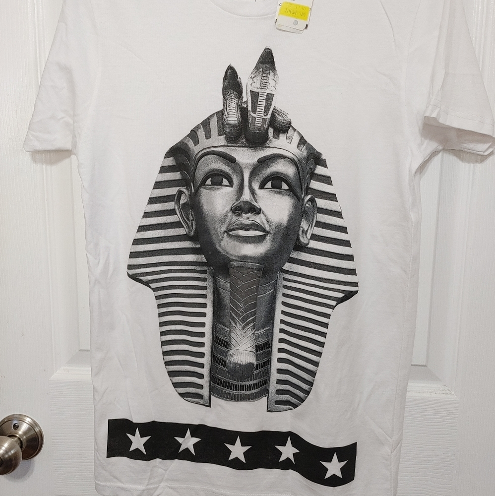 NWT MEN'S (UNISEX) KING TUT DECAL T-SHIRT